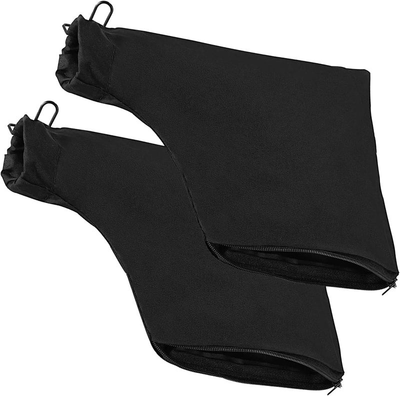 CCTIVED Miter Saw Dust Bag for 255, 2 Pack Dust Collector Bags with Zipper and Wired Adjustable Stand, Compatible with Ryobi, Dewalt, Craftsman, Belt Sander, Fits 1-1/2" to 2" Dust Port Miter Saws - Image 1